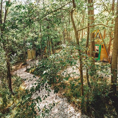 Blue Brambler Glamping A-Frame Apartment Rockbridge Exterior photo