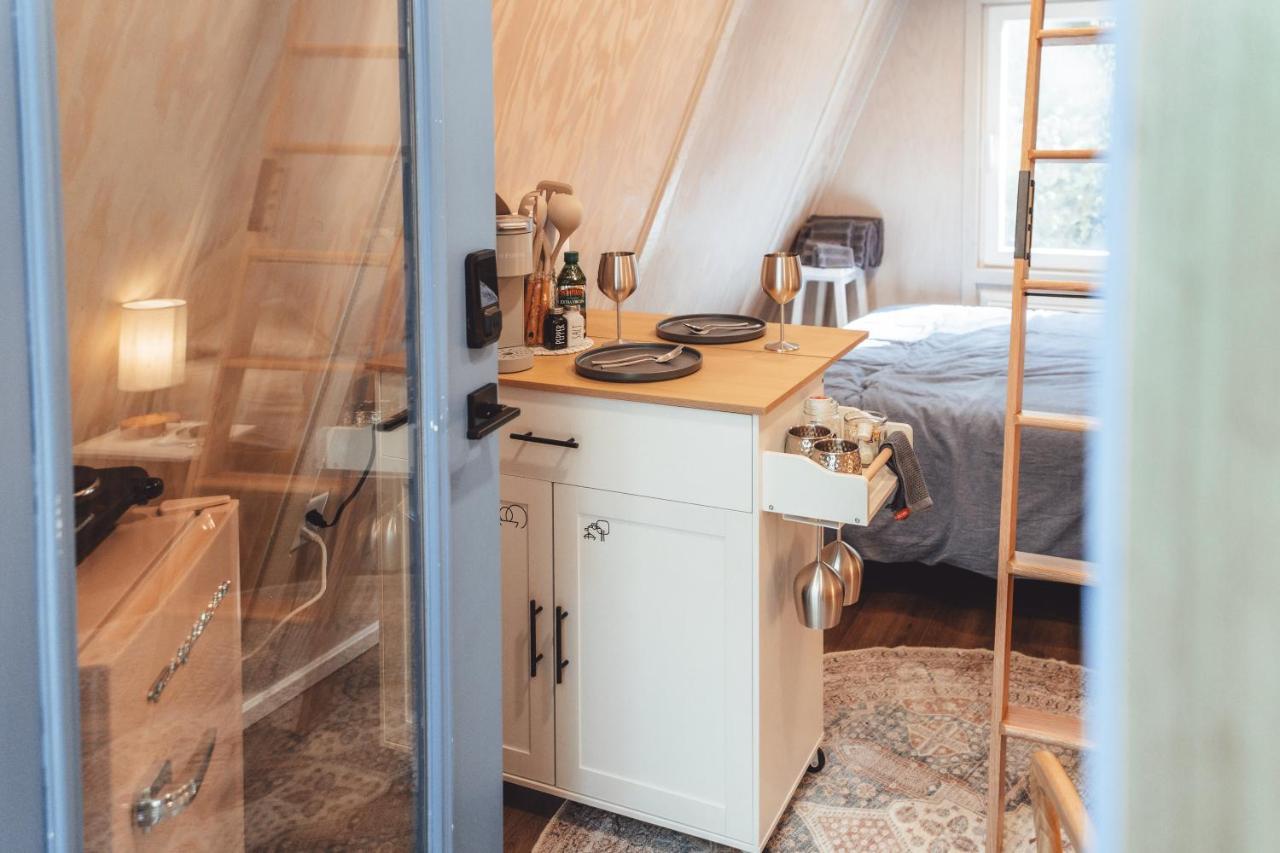 Blue Brambler Glamping A-Frame Apartment Rockbridge Exterior photo