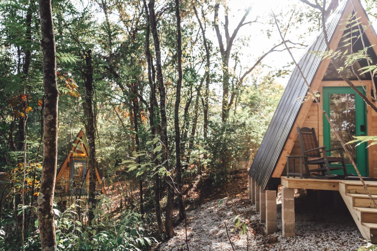 Blue Brambler Glamping A-Frame Apartment Rockbridge Exterior photo